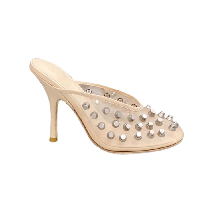 CUEDA Studded Mules Sandals