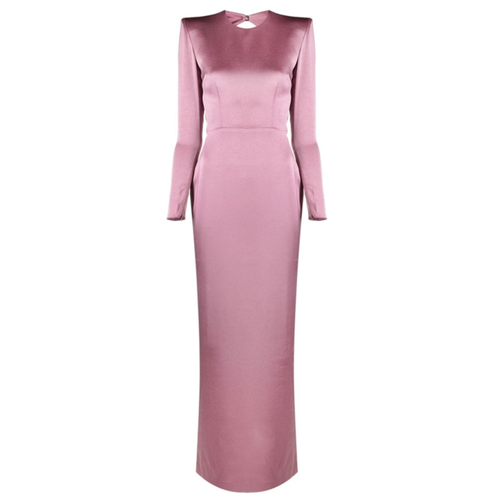 CUHER Backless Evening Dress Gown