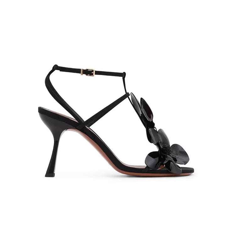 DALLV Flower High Heel Sandals