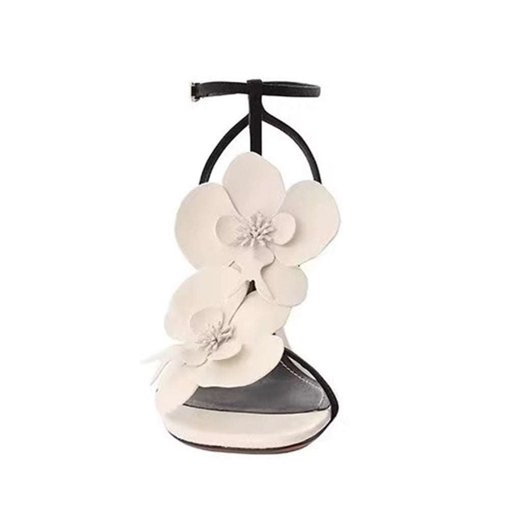 DALLV Flower High Heel Sandals