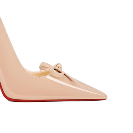 DEMCU Bow Slingback High Heel Sandals - 10cm