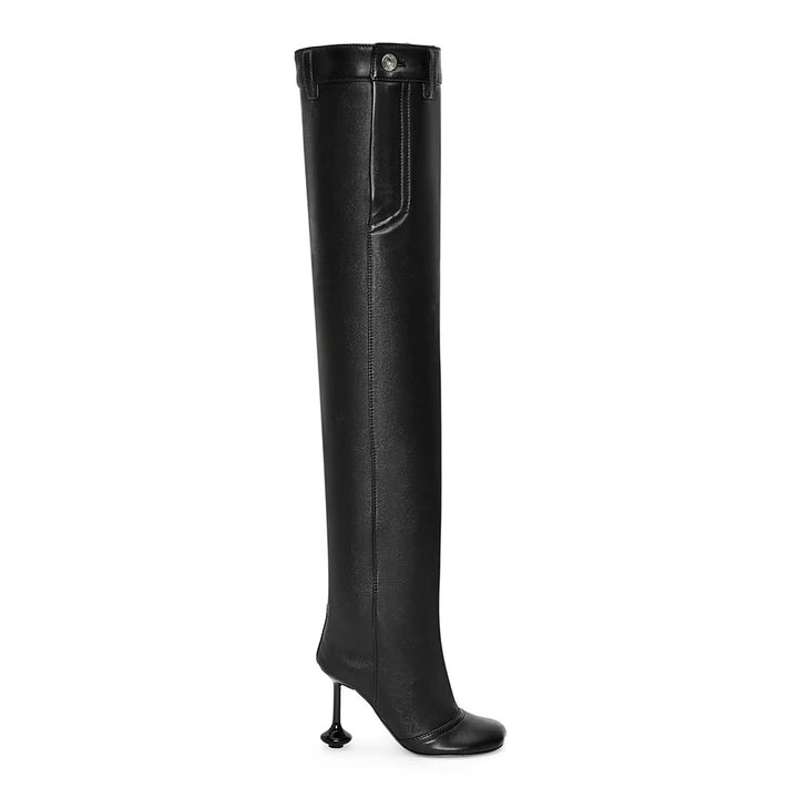 DORUA High Heel Knee High Boots