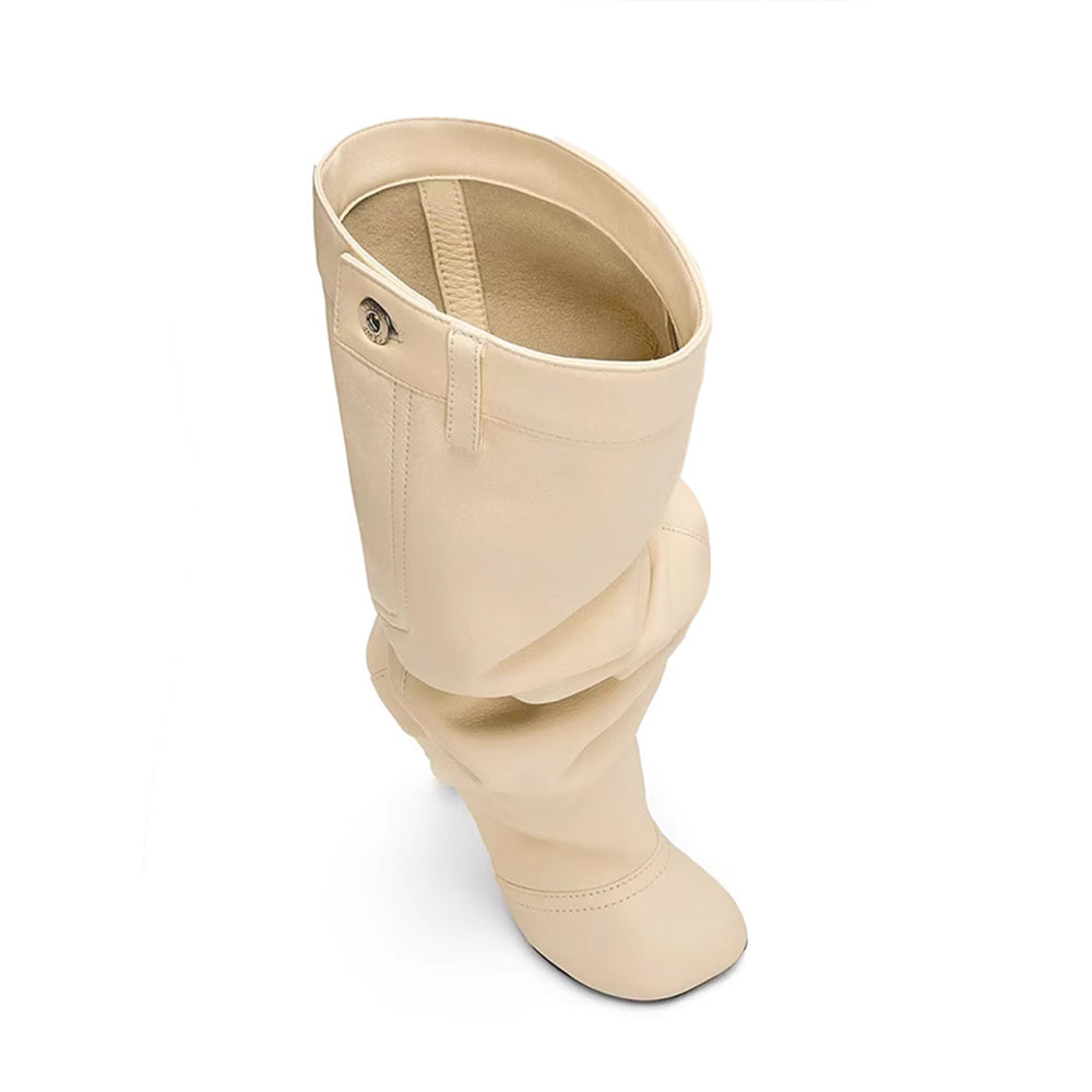 DORUA High Heel Knee High Boots