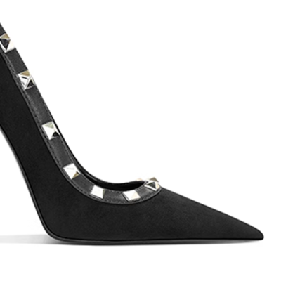 FEICA Studded High Heel Pumps - 10cm