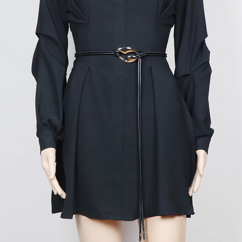 FOECA Metal Embellished Girdle Belt