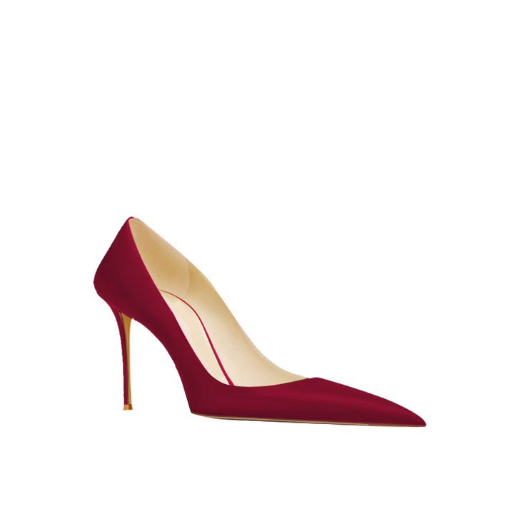 FOEHA Stiletto Heel Pumps - 6cm