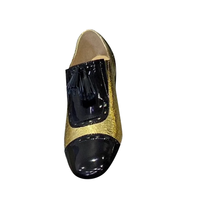 FONEI Lace Up Bi-Color Oxfords