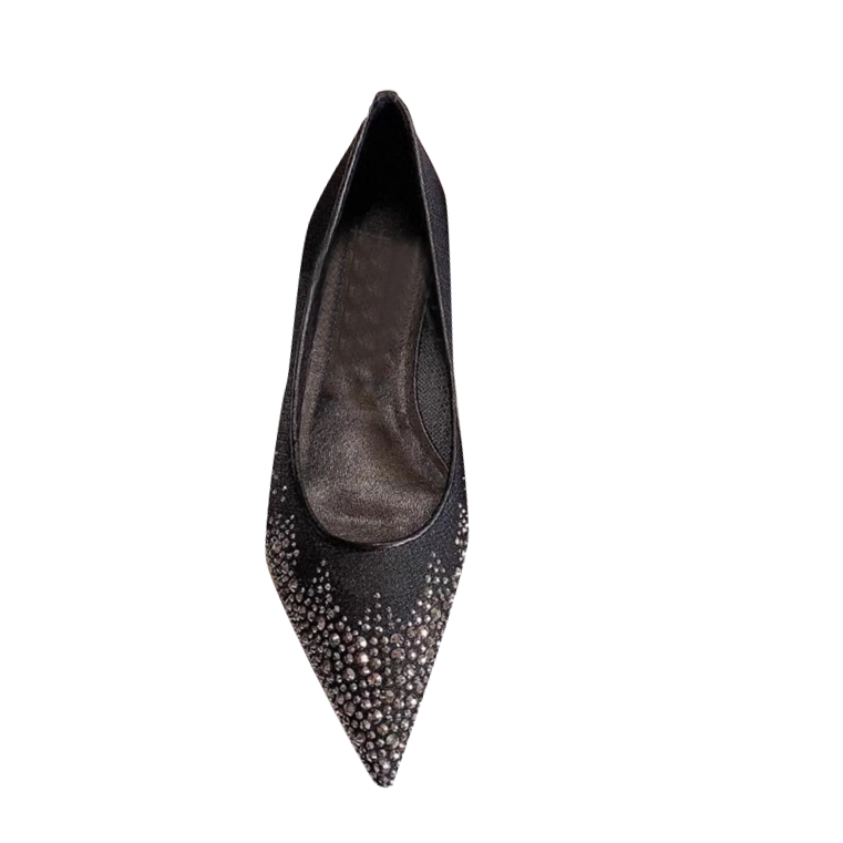 FUITA Diamante Mid Heel Pumps