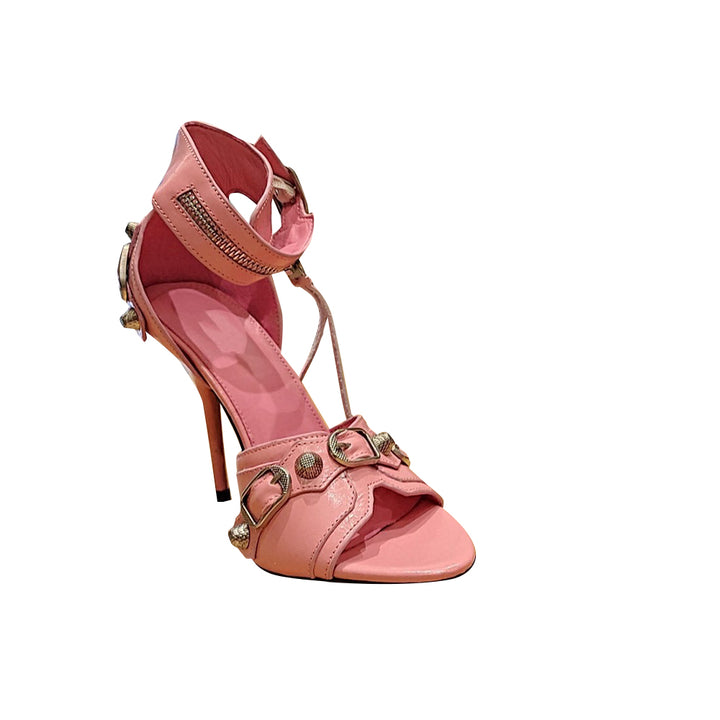 FUKEV Studded High Heel Sandals