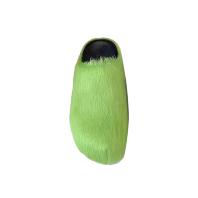 MASRI Vegan Fur Slippers Slides