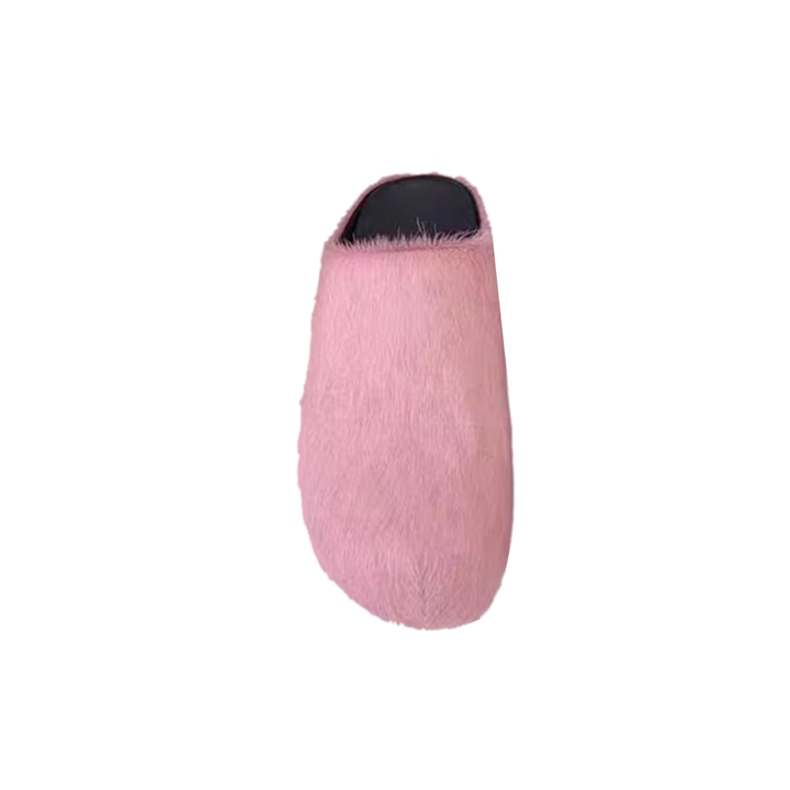 MASRI Vegan Fur Slippers Slides