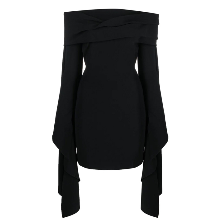 GURIL Off-Shoulder Evening Dress Gown