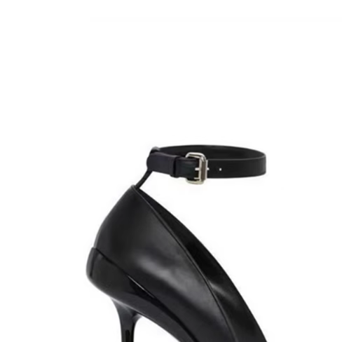 HEBLE Ankle Strap High Heel Sandals
