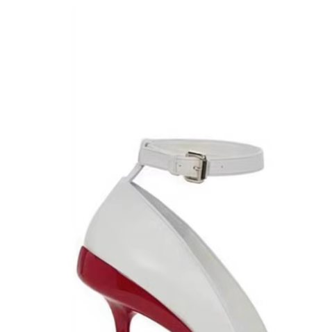 HEBLE Ankle Strap High Heel Sandals