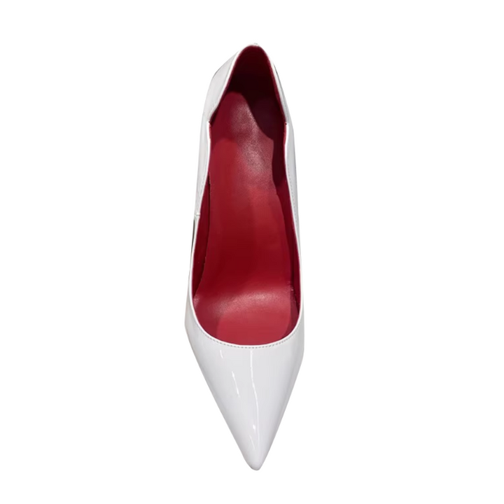 HEDOV Patent Leather High Heel Pumps - 10cm