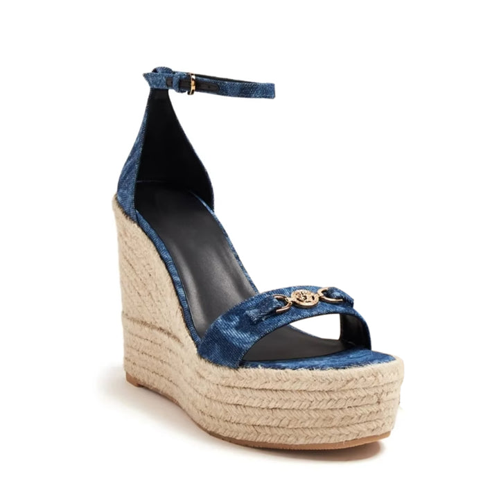 HEDRI Espadrilles Wedged Heel Sandals