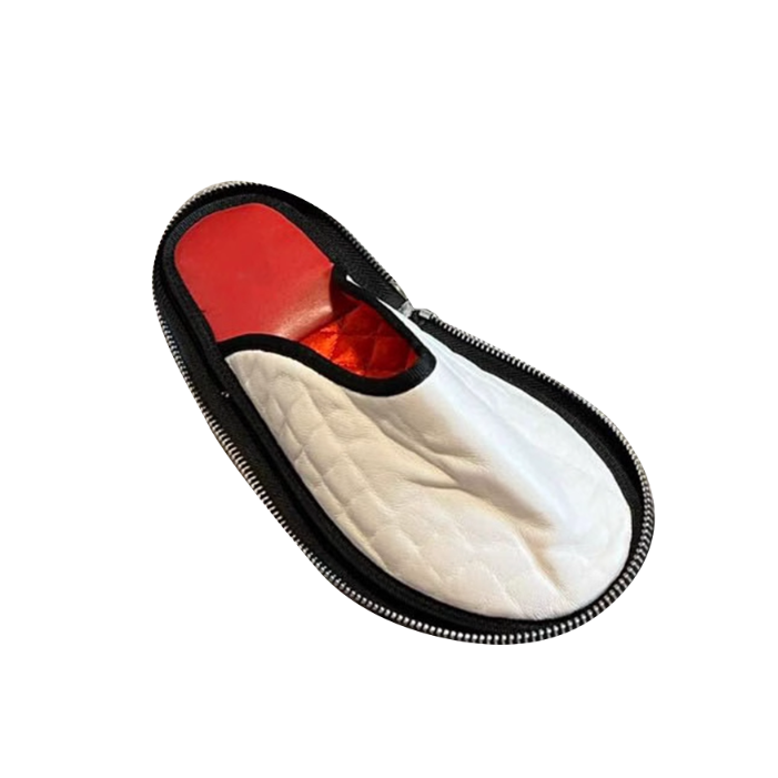 HEIDE Zip Embellished Slippers Slides
