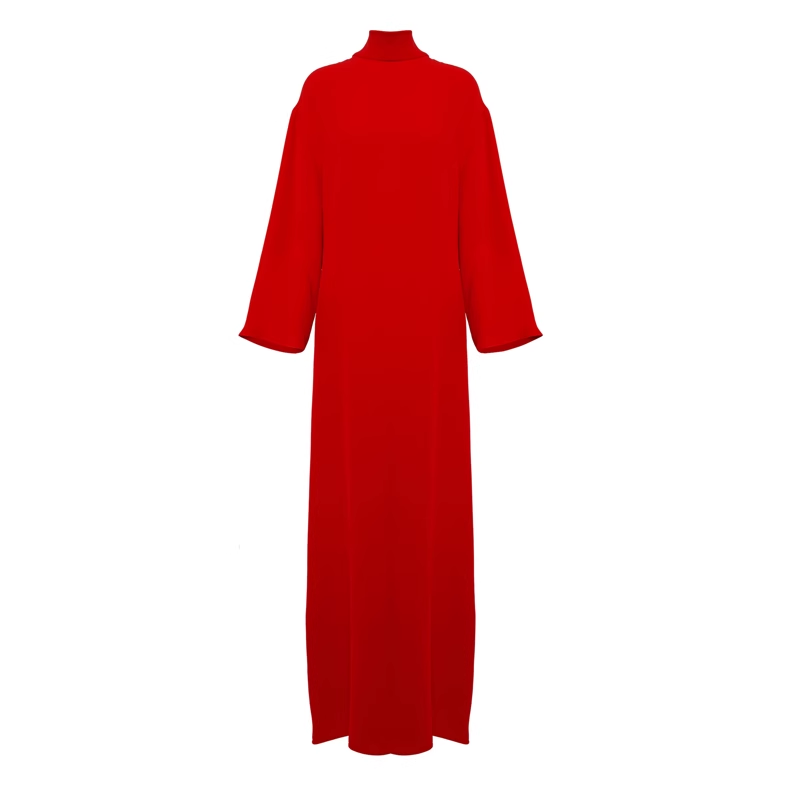 HELAO Back V Maxi Evening Dress Gown