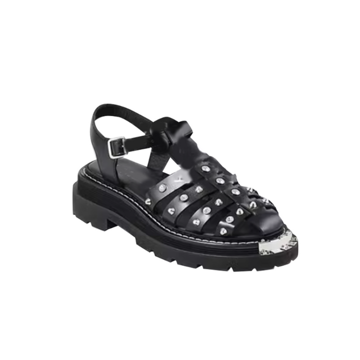 HENRA Studded Platform Sandals