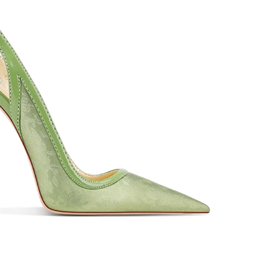 HERVO Slingback Mid Heel Sandals - 8cm