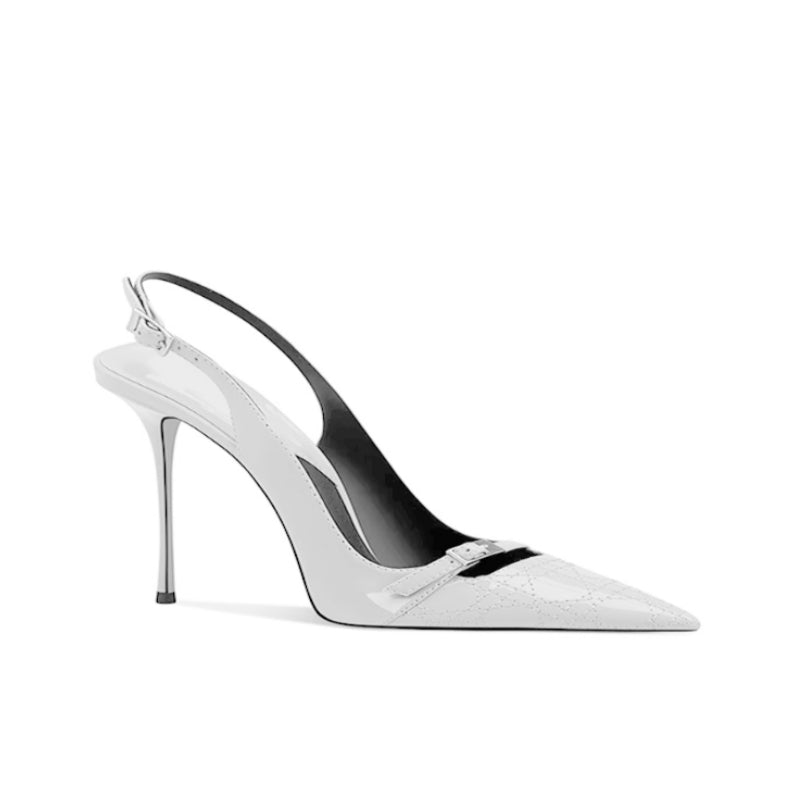 HOMIR Buckled Mid Heel Sandals - 6cm