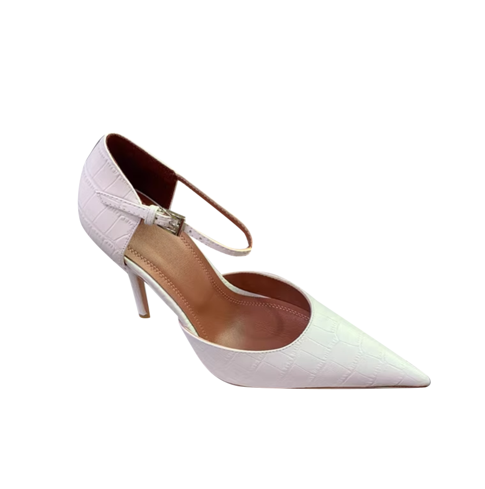 HUMFO Ankle Strap High Heel Sandals