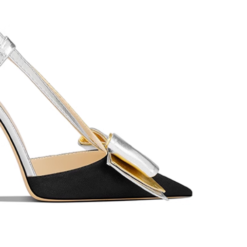 HURON Bow High Heel Sandals - 10cm