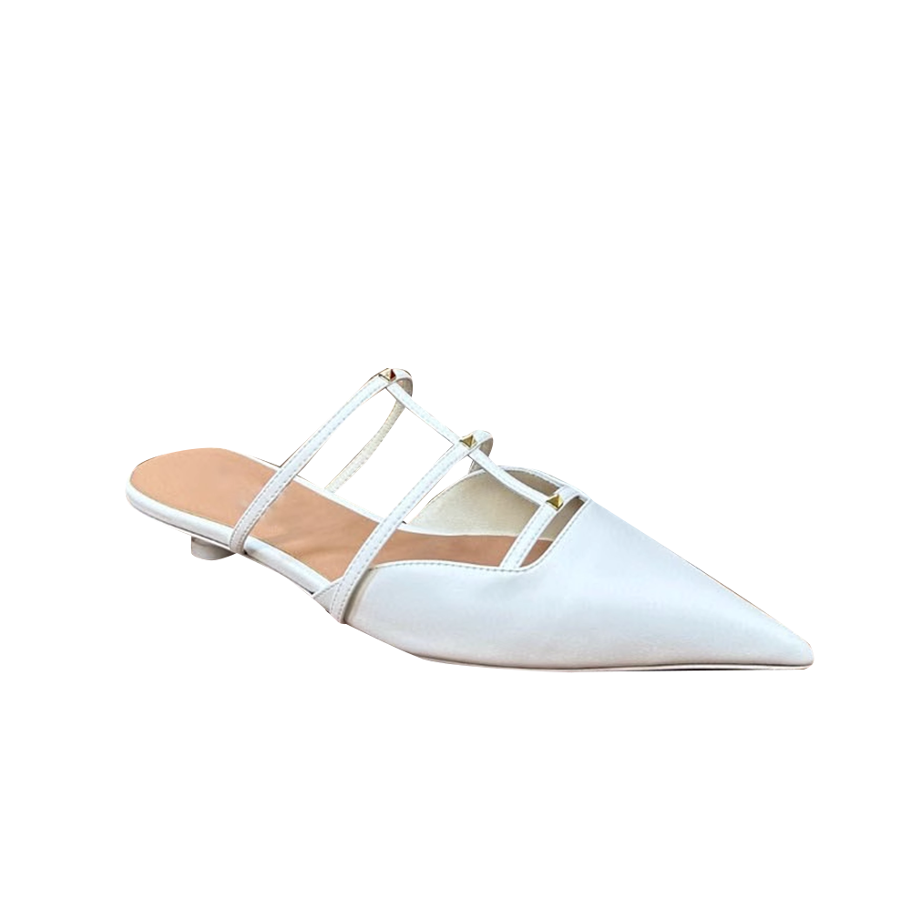 JAMRU Studded Mules Sandals