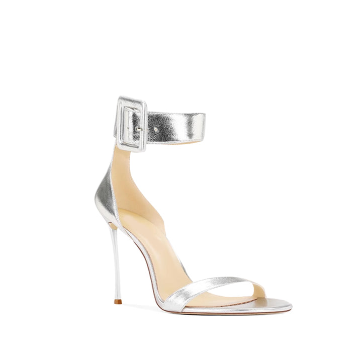 JAROE Ankle Strap Mid Heel Sandals - 6cm