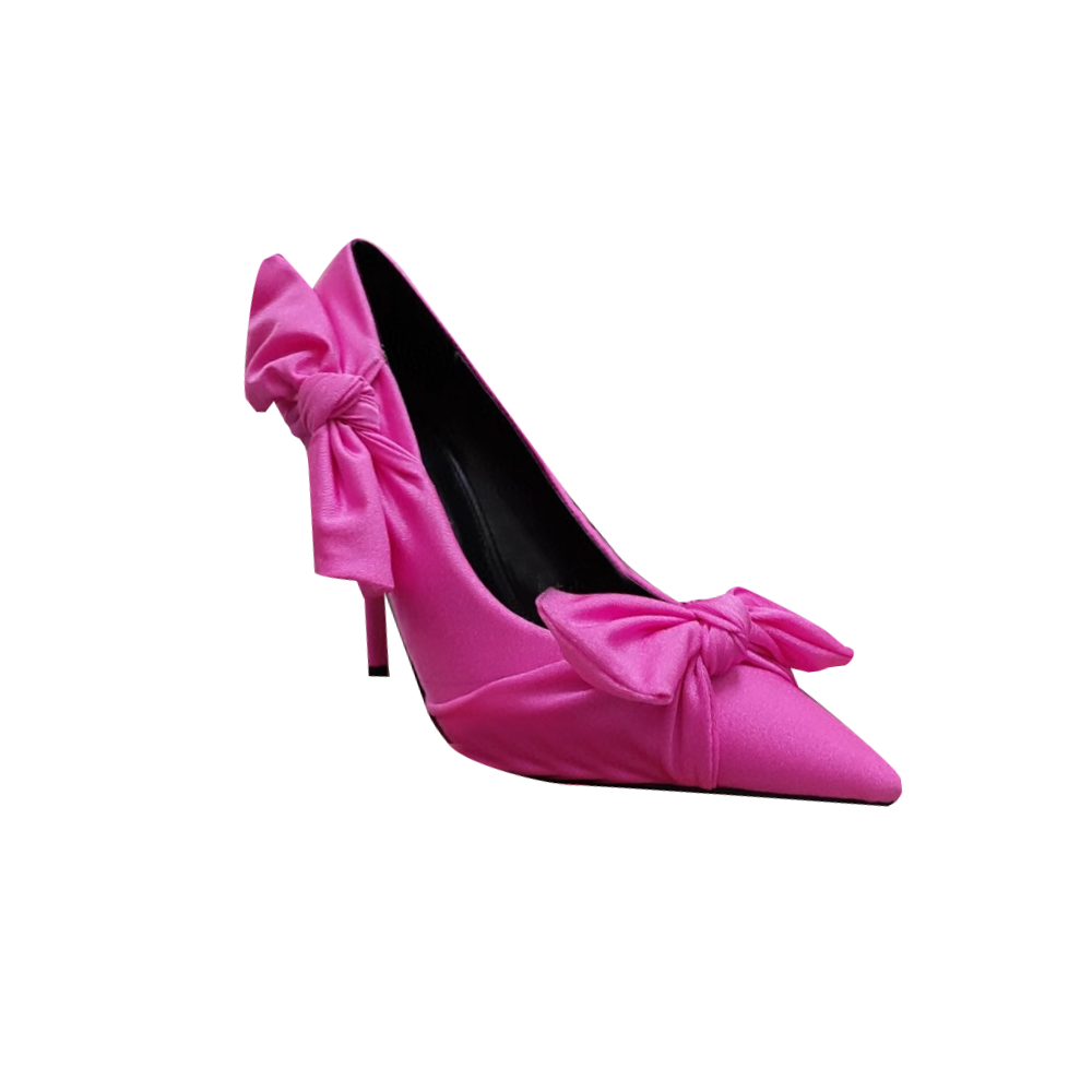 JIURE Bow High Heel Pumps