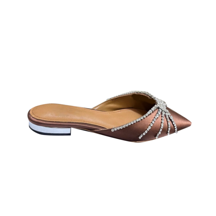 JOHSI Diamante Slippers Slides