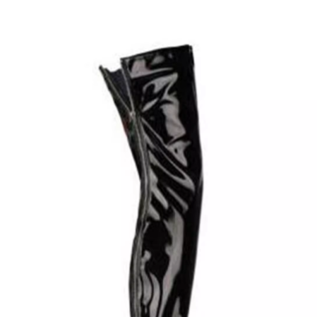 JOLRE Patent Leather Over The Knee Boots