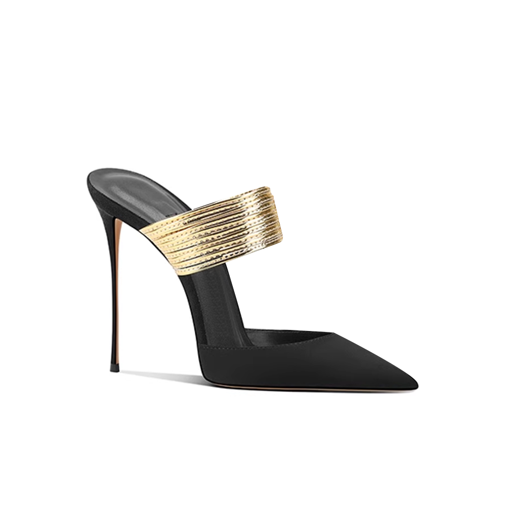 JORCA Strappy Mules Sandals - 10cm