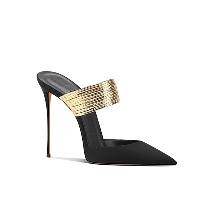 JORCA Strappy Mules Sandals - 10cm