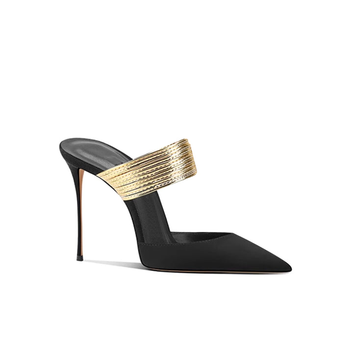 JORCA Strappy Mules Sandals - 8cm