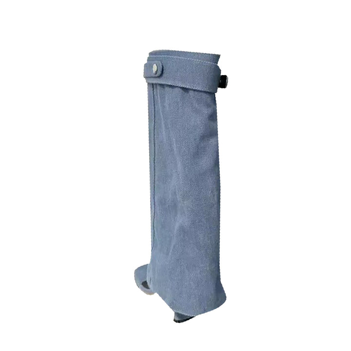 JUDEU Flip Flop Knee High Boots