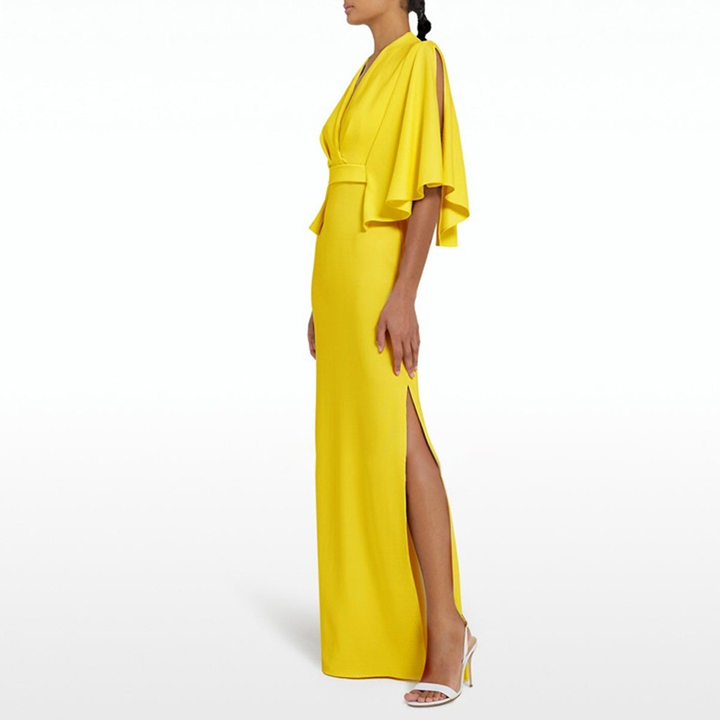 JUERI Slip Evening Dress Gown