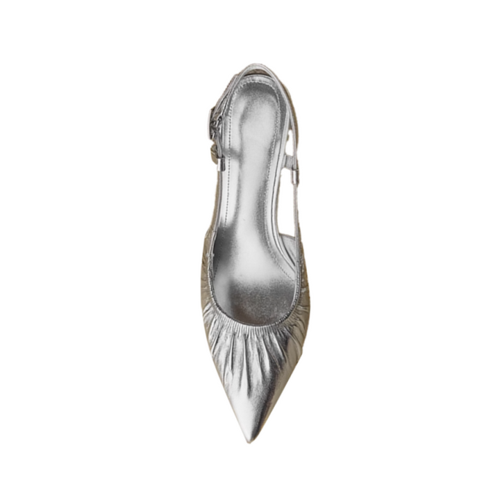 JUVCA Slingback Block Heel Sandals
