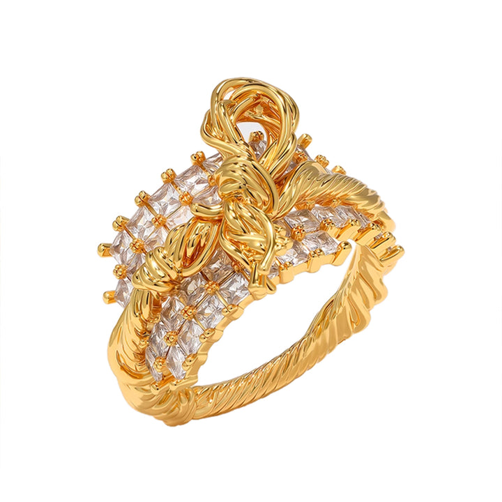KALEA Diamante Knot Ring