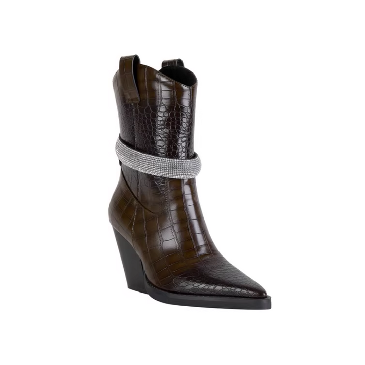 KAMES Diamante Ankle Boots