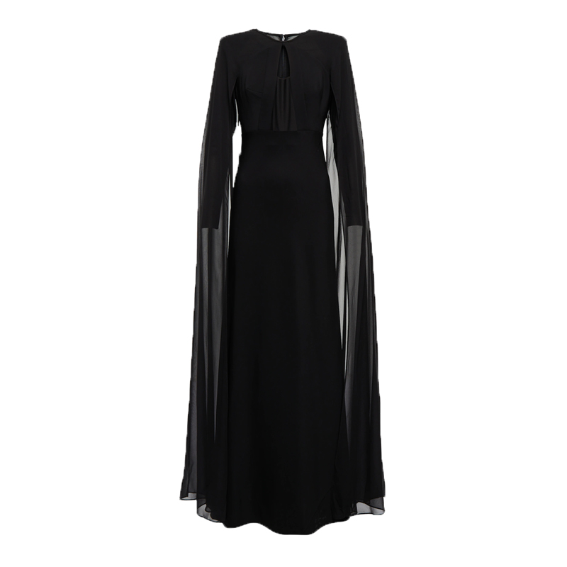 KATUM Cape Evening Dress Gown
