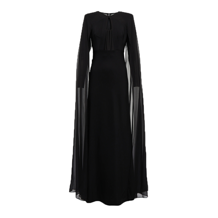 KATUM Cape Evening Dress Gown
