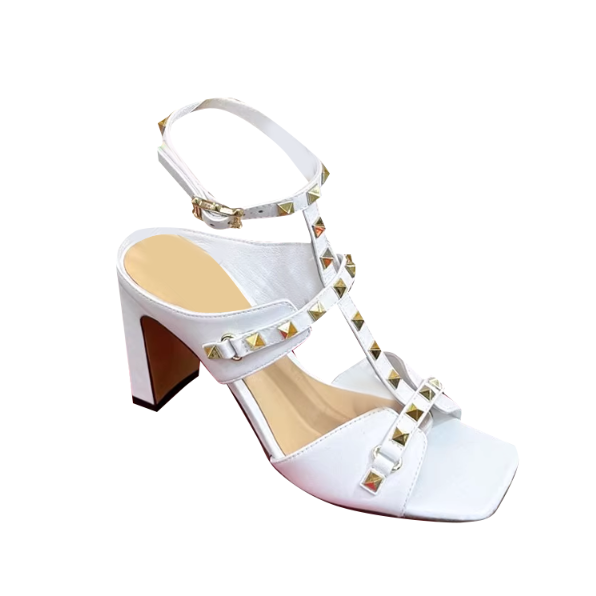 KAVYN Studded High Heel Sandals