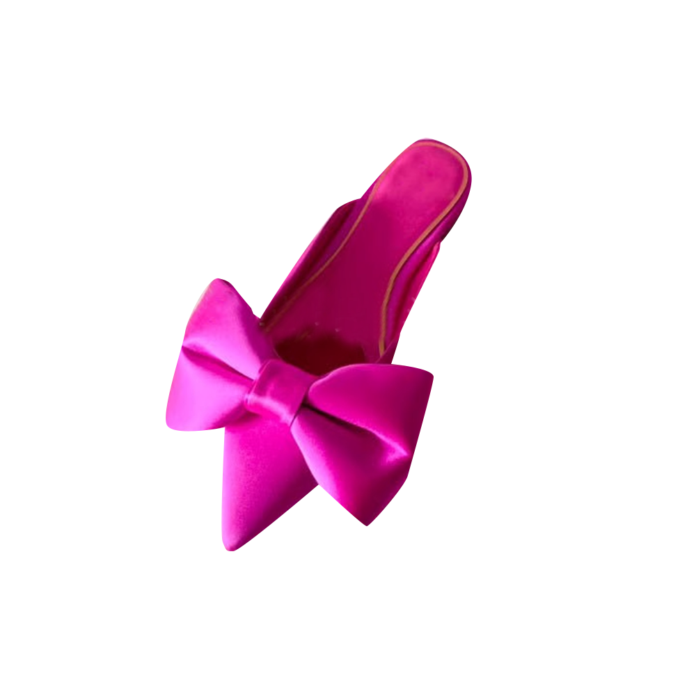 KENSA Bow Slippers Slides