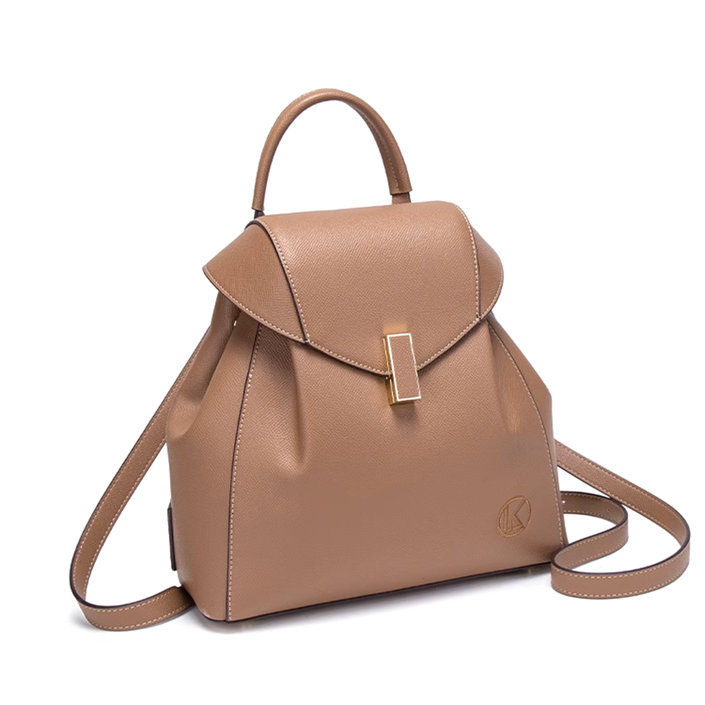 KERVU Leather Backpack Bag