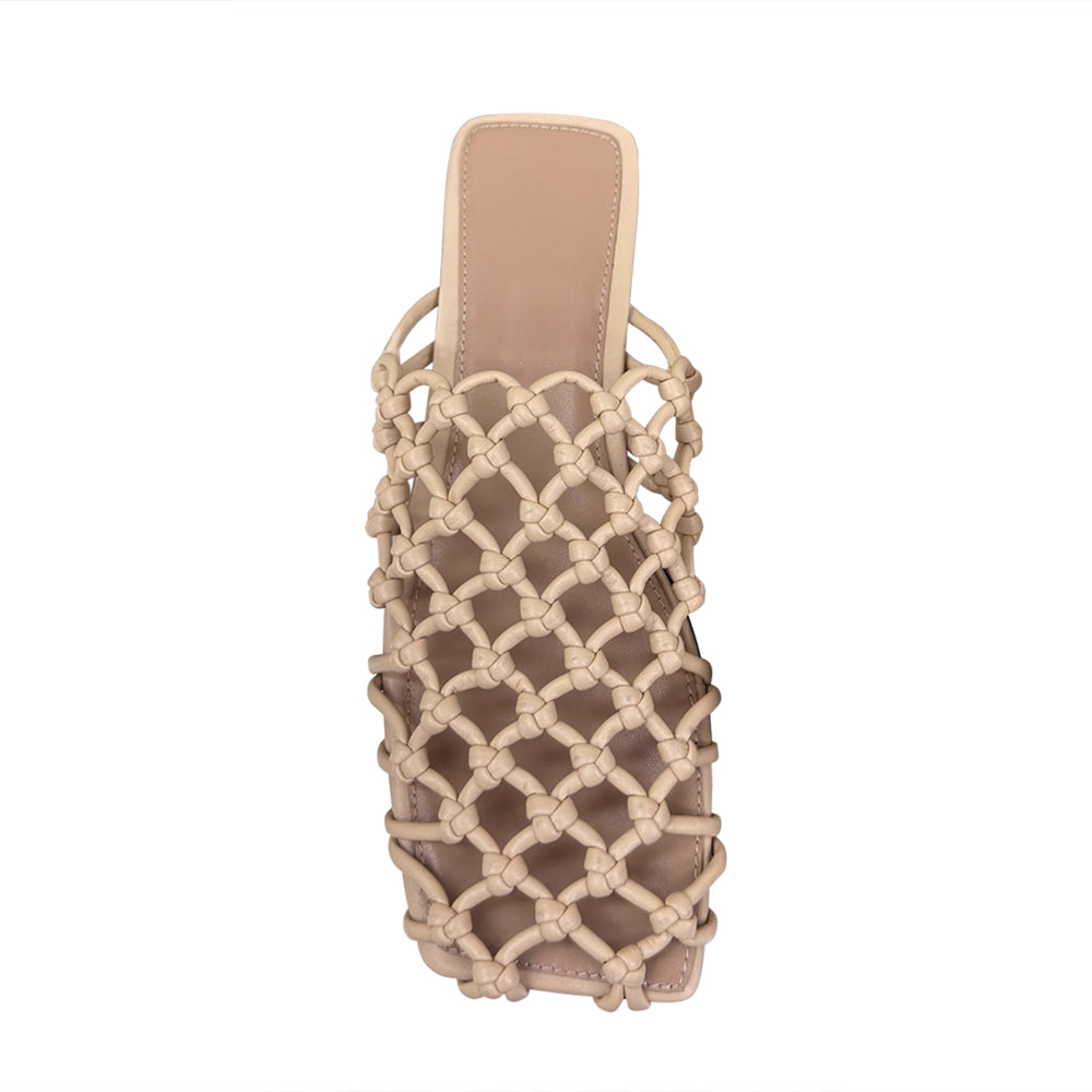KESNI Cut Out Slippers Slides
