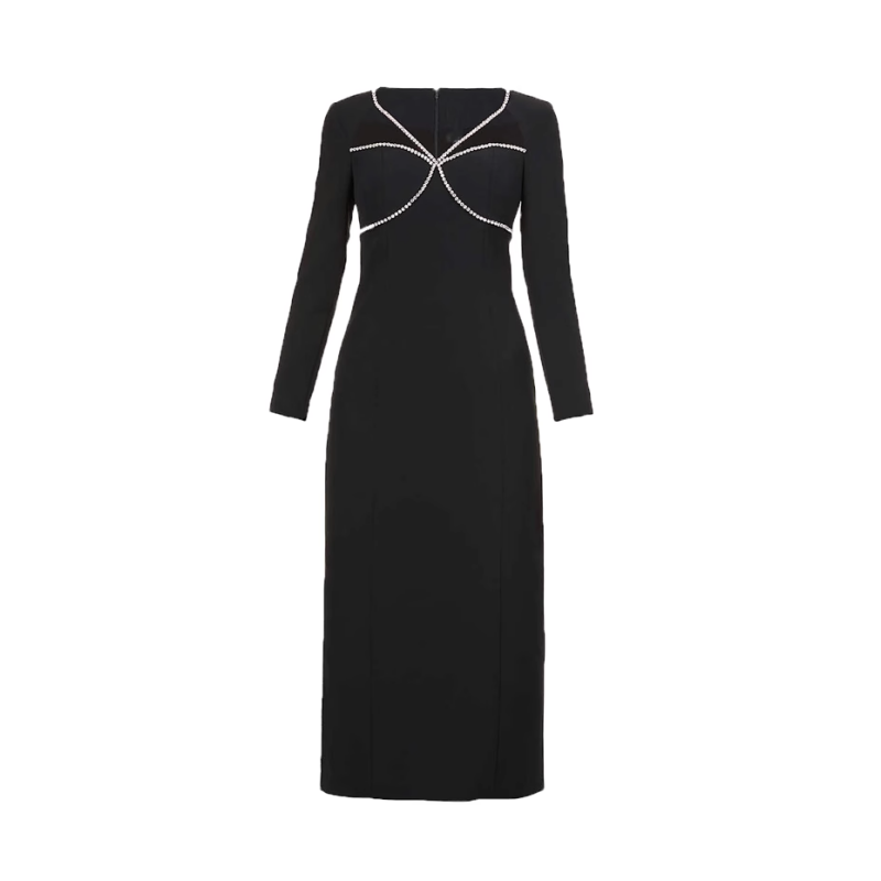 KETHI Diamante Evening Dress Gown
