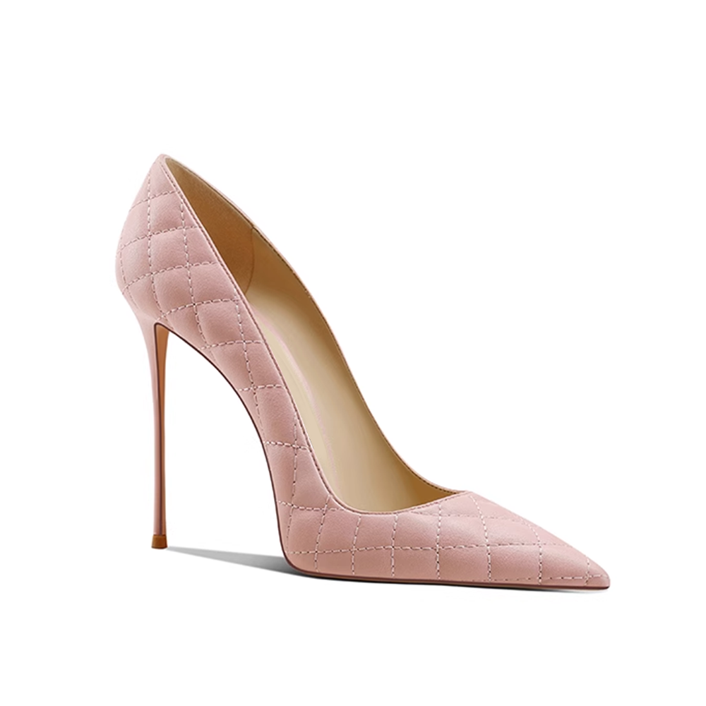 KIAZA Quilted High Heel Pumps - 10cm