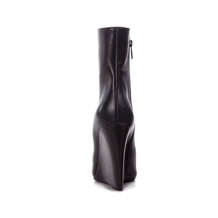 KOEJA Wedged Heel Ankle Boots