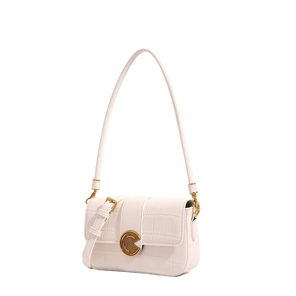 KOTON Metal Lock Cross Body Bag
